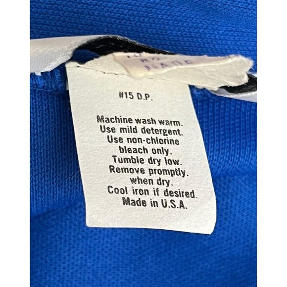 Vintage Improved Living XL Polyester Jumpsuit Wrap Waist Mod Disco Zip Front - Picture 10 of 10